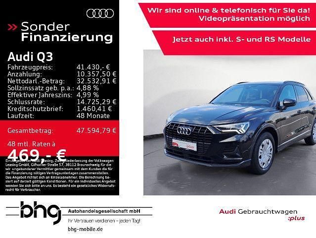 Schwarz Gebraucht 2025 Audi Q3 Advanced SUV | 41.430 € (Fairer Preis) - Bild 1/4