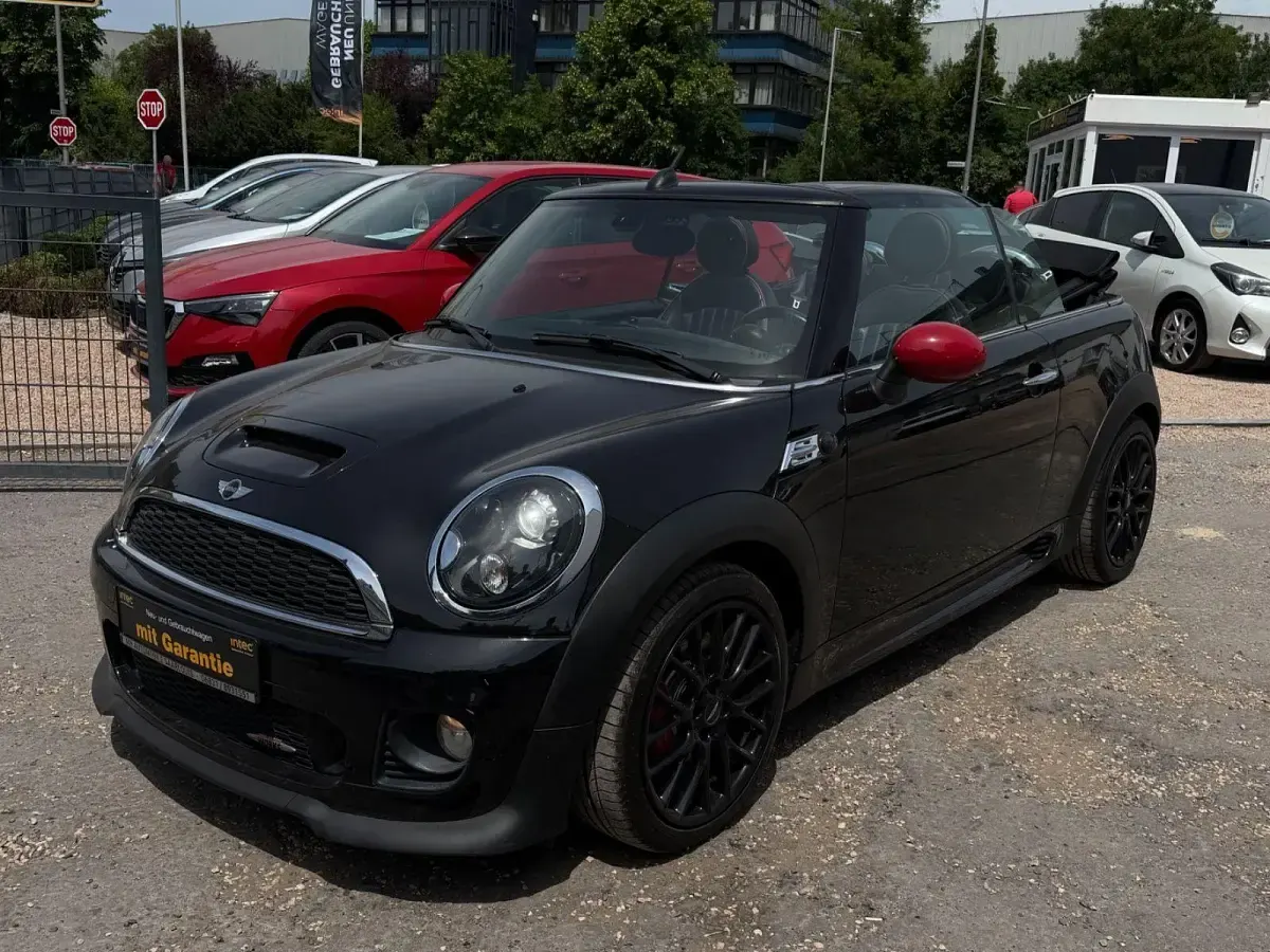 Brugt Mini John Cooper Works Cabriolet 211 HK (155 kW) 2013 Sort Cabriolet