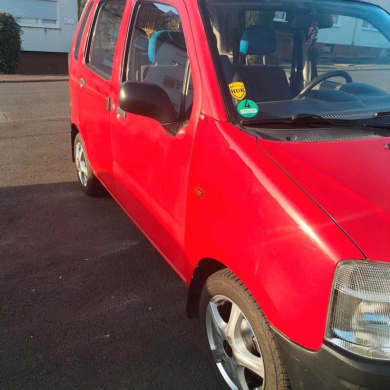 Gebraucht Opel Agila 58 PS (42 kW) 2002 Rot Van / Kleinbus