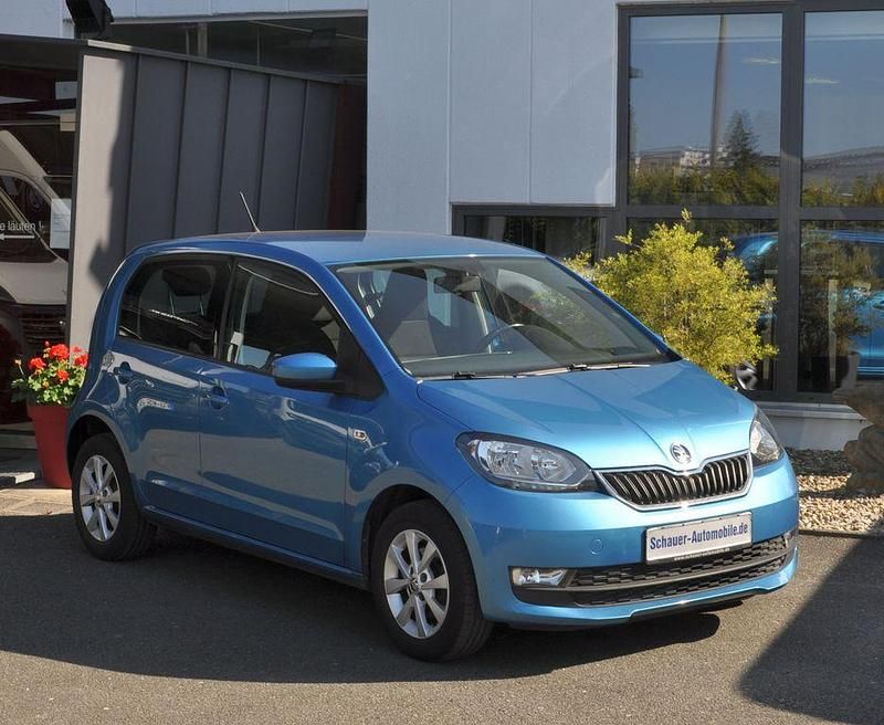 Blau Gebraucht 2018 Skoda Citigo Style Kleinwagen | 6.400 € (Fairer Preis) - Bild 1/4