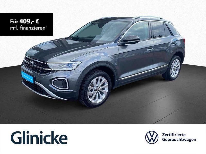 Indiumgrau metallic Gebraucht 2024 VW T-Roc Style SUV | 29.833 € (Fairer Preis) - Bild 1/1