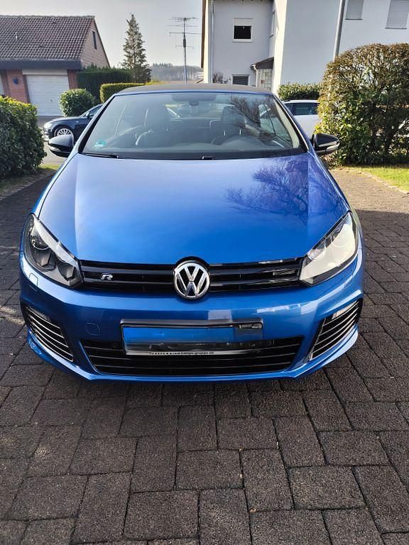 Gebraucht VW Golf Cabriolet R 265 PS (194 kW) 2014 Blau Cabrio