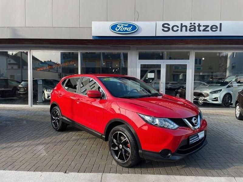 Rot Gebraucht 2017 Nissan Qashqai Visia SUV | 13.900 € (Fairer Preis) - Bild 1/4