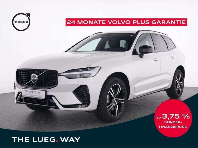 Weiß crystal white / metallic Gebraucht 2022 Volvo XC60 R-Design SUV | 40.950 € (Etwas zu teuer) - Bild 1/3