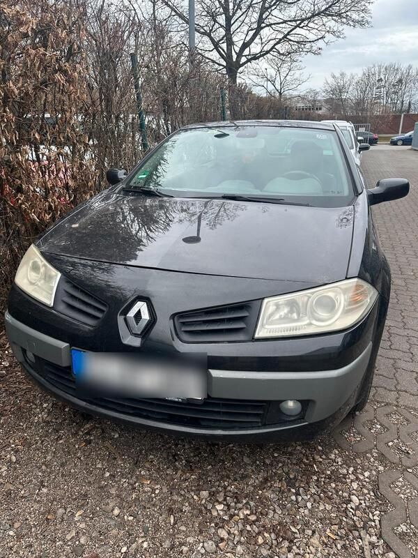 Schwarz Gebraucht 2007 Renault Mégane Cabriolet Cabrio | 399 € (Superpreis) - Bild 1/4
