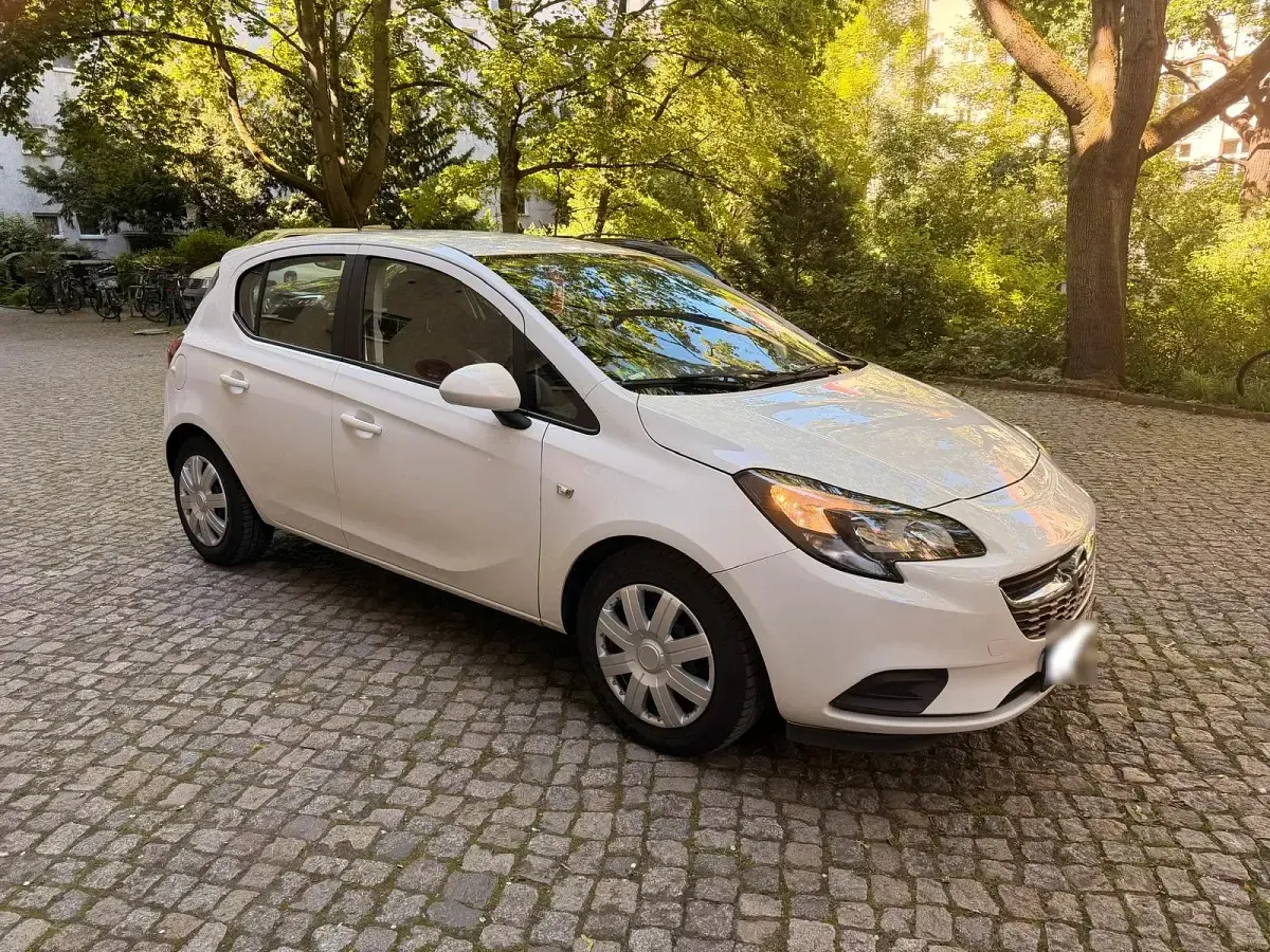Gebraucht Opel Corsa 90 PS (66 kW) 2018 Weiß Kleinwagen