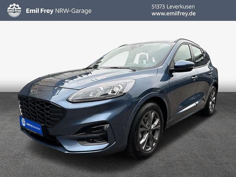 Chrome blue metallic Gebraucht 2023 Ford Kuga ST-Line SUV | 25.890 € (Superpreis) - Bild 1/3