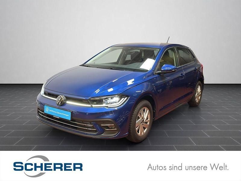 Reef blue metallic (metallic) Gebraucht 2025 VW Polo Style Limousine | 21.750 € (Guter Preis) - Bild 1/4