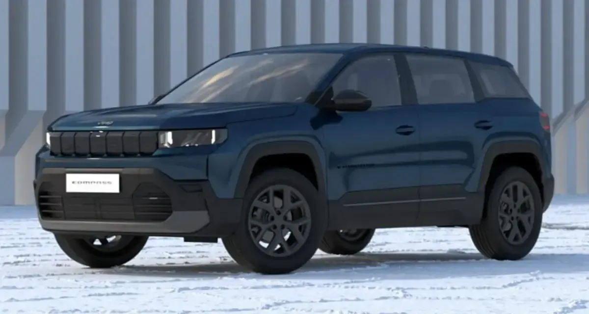 Neu Jeep Compass 145 PS (106 kW) 2026 Pacific blau metallic SUV