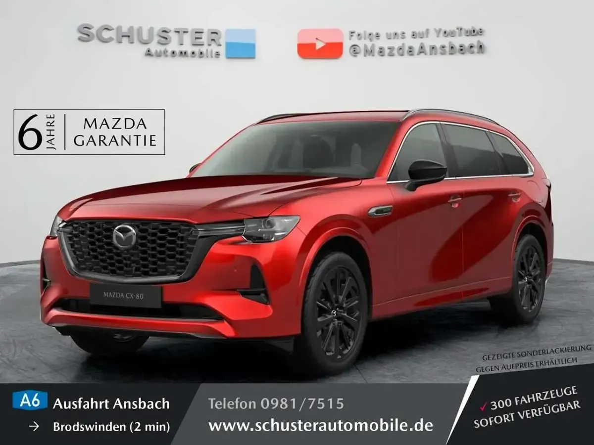 Neu Mazda CX-80 Homura-Line 328 PS (241 kW) 2026 Frei wählbar SUV