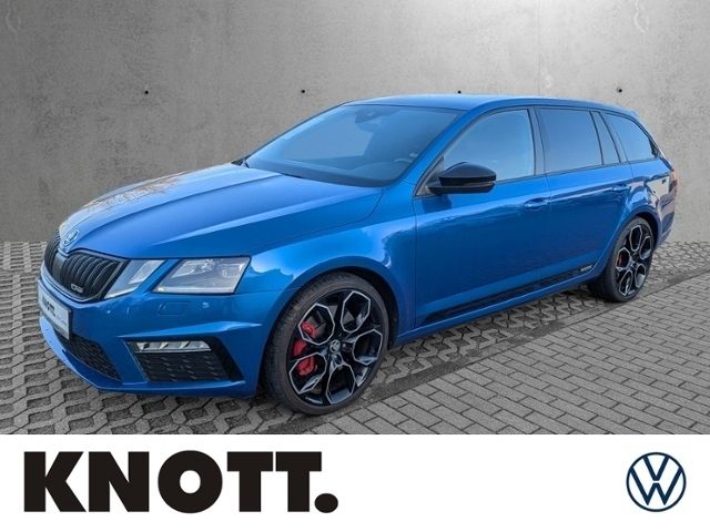 Blau Gebraucht 2020 Skoda Octavia RS Kombi | 29.489 € (Fairer Preis) - Bild 1/4
