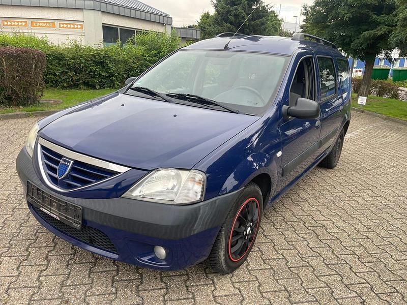 Blau Gebraucht 2008 Dacia Logan Limousine | 2.299 € (Fairer Preis) - Bild 1/4
