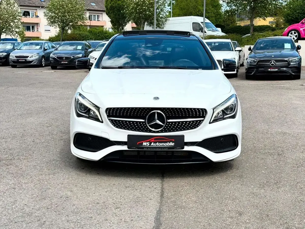 Gebraucht Mercedes CLA200 AMG line 156 PS (114 kW) 2018 Weiß Coupé