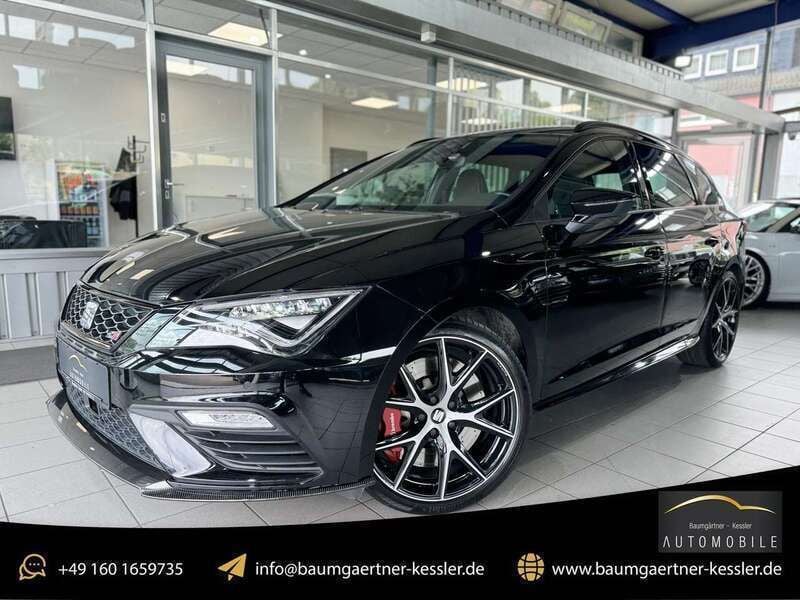 Mitternachtsschwarz Gebraucht 2018 Cupra Leon Kombi | 32.990 € (Teuer) - Bild 1/4