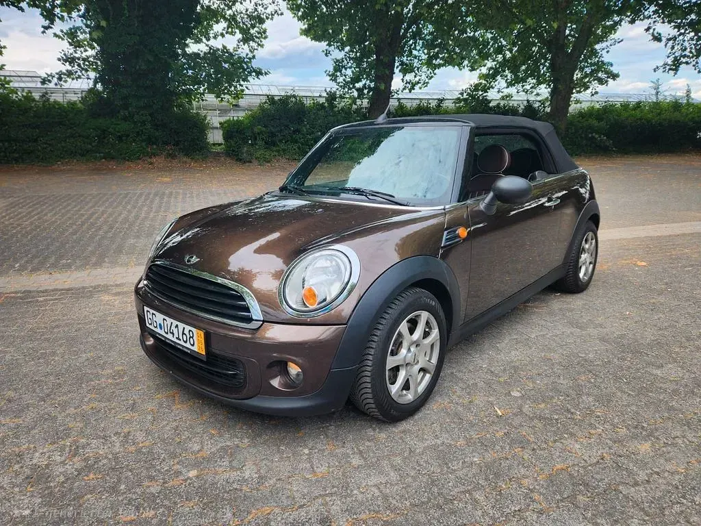 Gebraucht Mini One Cabriolet 98 PS (72 kW) 2011 Braun Cabrio