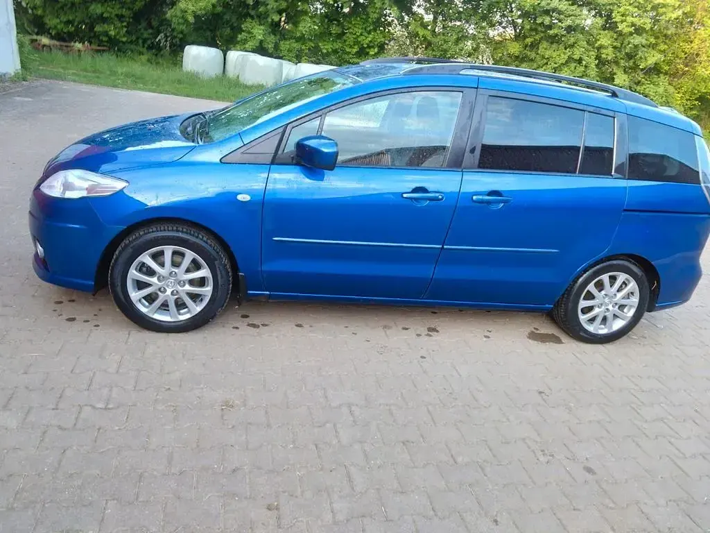 Gebraucht Mazda 5 Active 145 PS (106 kW) 2010 Blau Van / Kleinbus