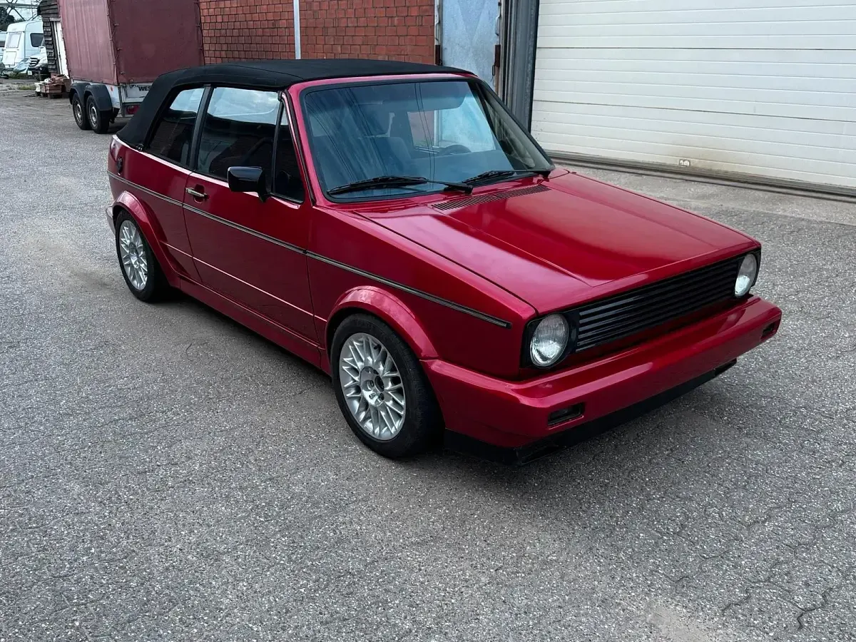 Gebraucht VW Golf Cabriolet 98 PS (72 kW) 1990 Grün Cabrio