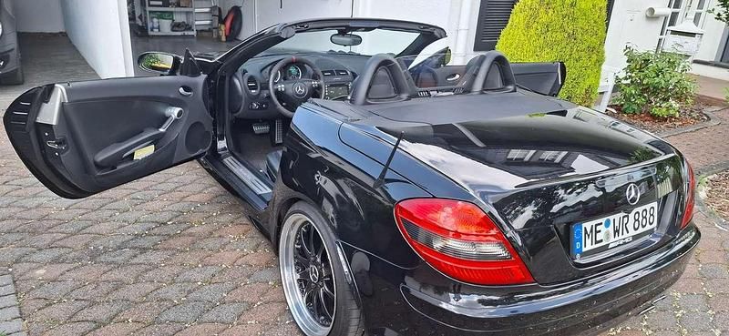Gebraucht Mercedes SLK350 272 PS (200 kW) 2005 Schwarz Cabrio