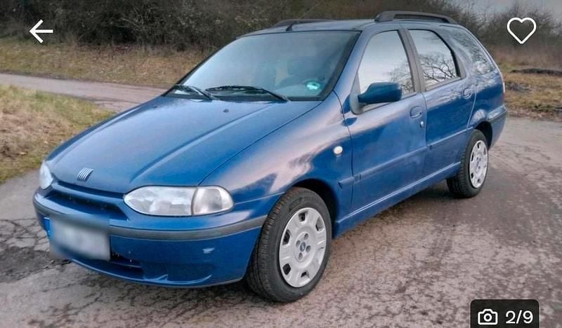 Blau Gebraucht 1999 Fiat Palio Kombi | 899 € - Bild 1/4