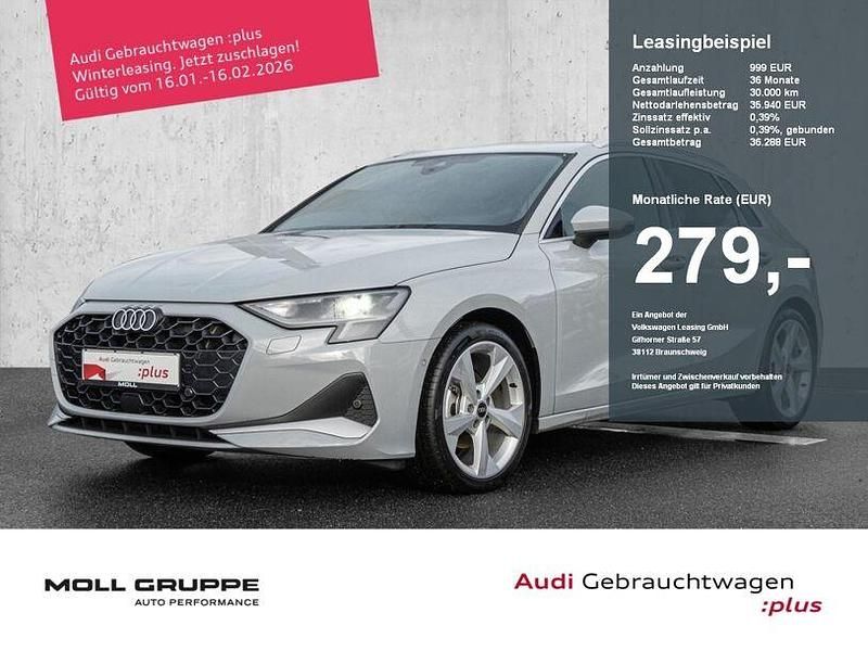 Pfeilgrau perleffekt Gebraucht 2025 Audi A3 Advanced Limousine | 35.940 € (Superpreis) - Bild 1/4