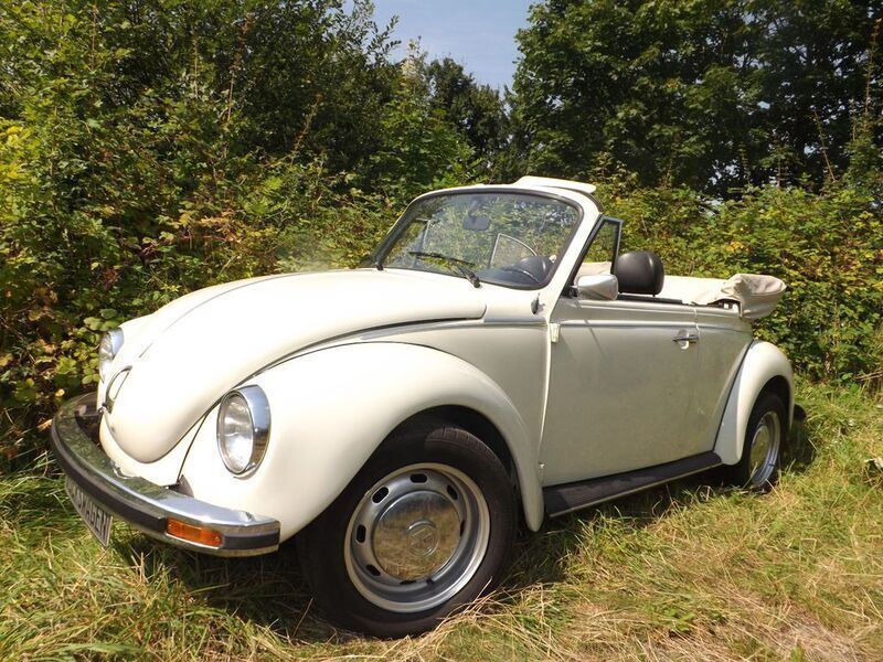 Weiß Gebraucht 1976 VW Käfer Cabrio | 24.850 € - Bild 1/4