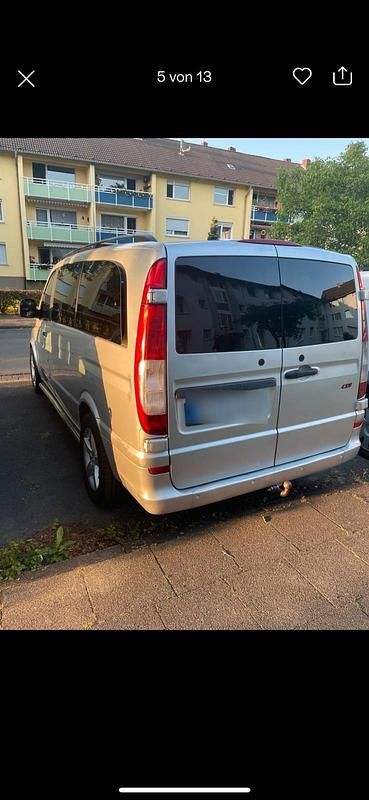 Silber Gebraucht 2006 Mercedes Vito Kombi | 8.500 € (Etwas zu teuer) - Bild 1/4