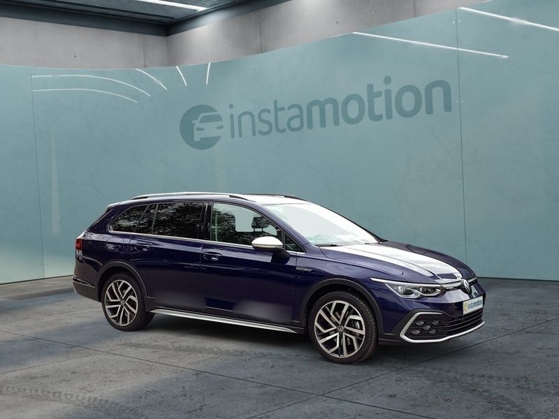 Blau Gebraucht 2023 VW Golf Alltrack Kombi | 45.290 € - Bild 1/4