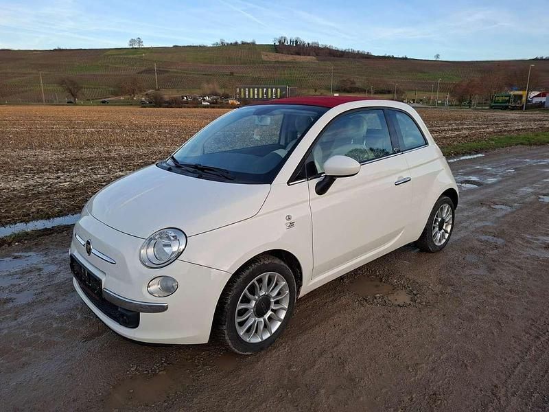 Colore esterno (gelato weiss) Gebraucht 2013 Fiat 500 Lounge Cabrio | 5.300 € (Guter Preis) - Bild 1/4