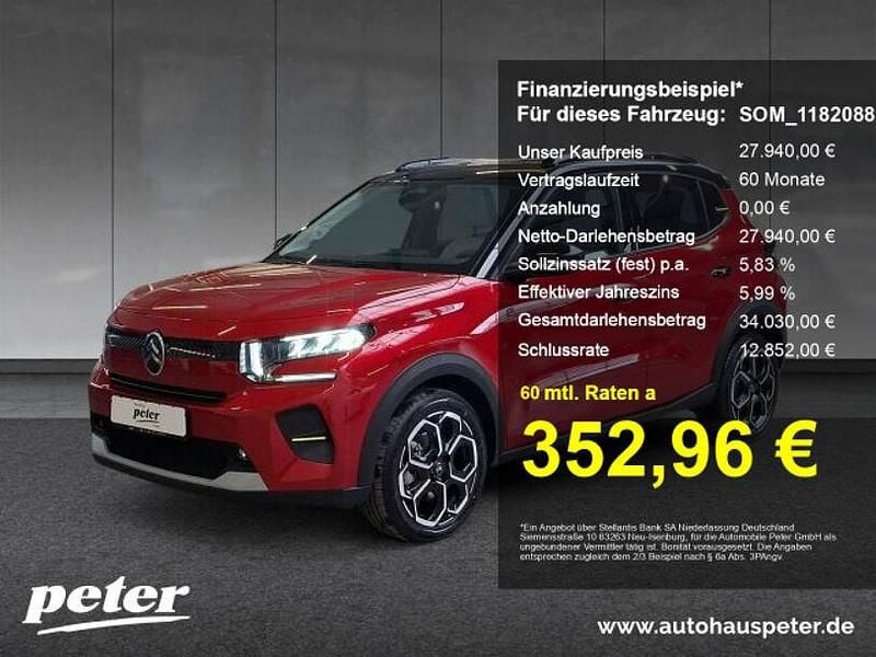 Andere farbe Gebraucht 2025 Citroën e-C3 Kleinwagen | 27.940 € (Fairer Preis) - Bild 1/4