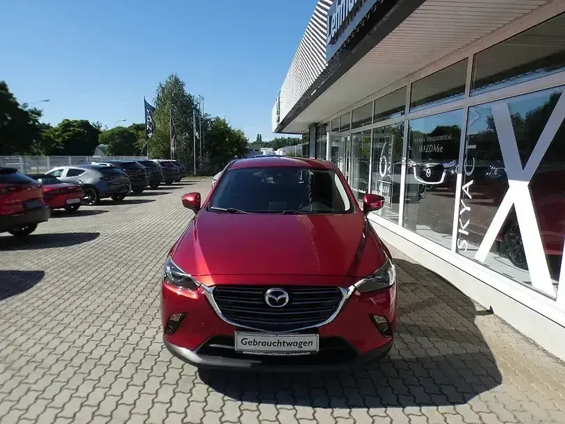 Używany Mazda CX-3 Exclusive 121 KM (88 kW) 2018 Czerwony SUV