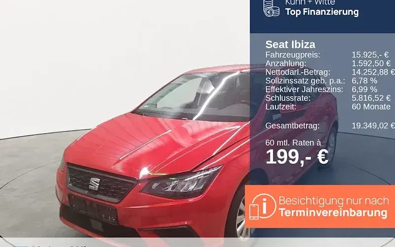Occasion Seat Ibiza Style 95 ch (69 kW) 2022 Berline