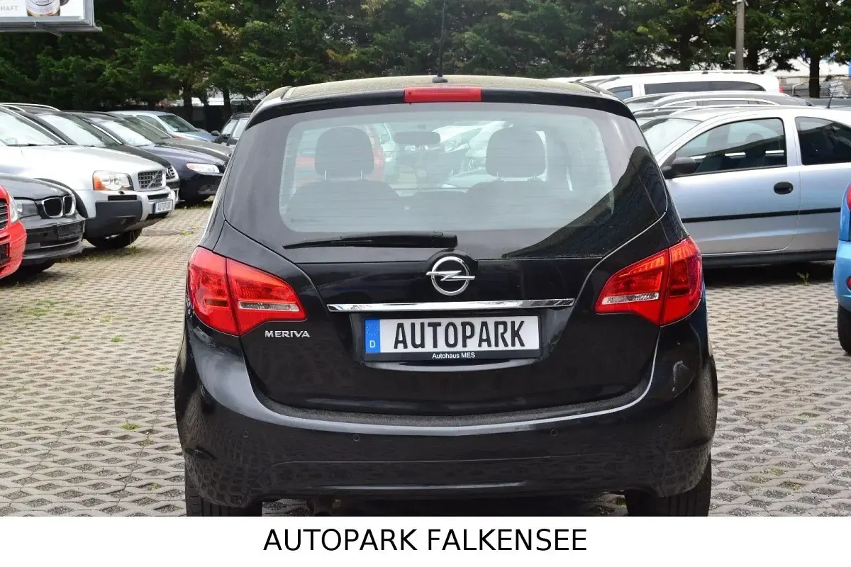 Gebraucht Opel Meriva Style 120 PS (88 kW) 2014 Schwarz Van / Kleinbus