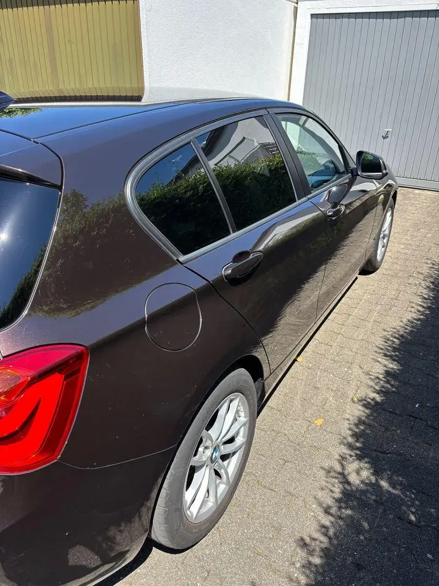 Gebraucht BMW 116 Efficient Dynamics 116 PS (85 kW) 2015 Braun Kleinwagen