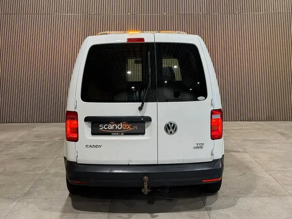 Gebraucht VW Caddy 102 PS (75 kW) 2016 Weiß Van / Kleinbus