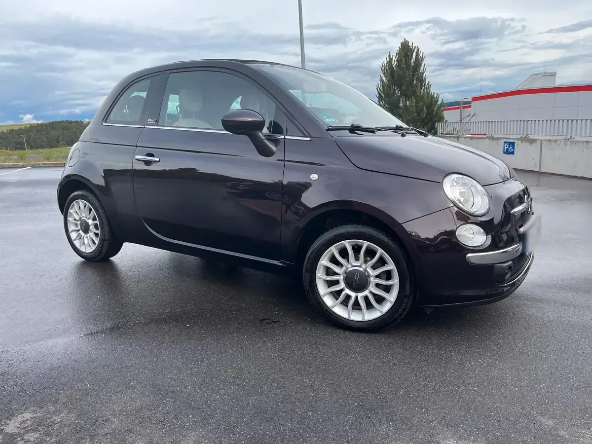 Gebraucht Fiat 500C 69 PS (50 kW) 2014 Violett Cabrio