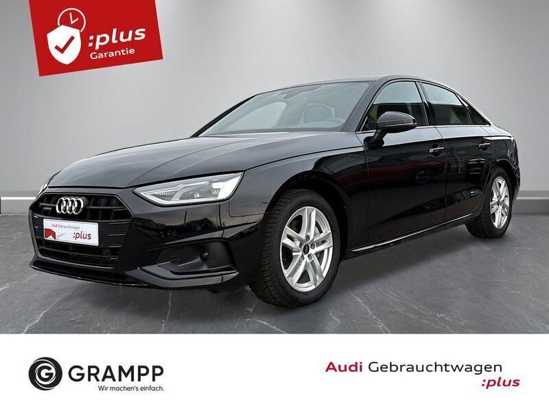 Mythosschwarz metallic Gebraucht 2024 Audi A4 Advanced Plus Limousine | 36.990 € (Fairer Preis) - Bild 1/4