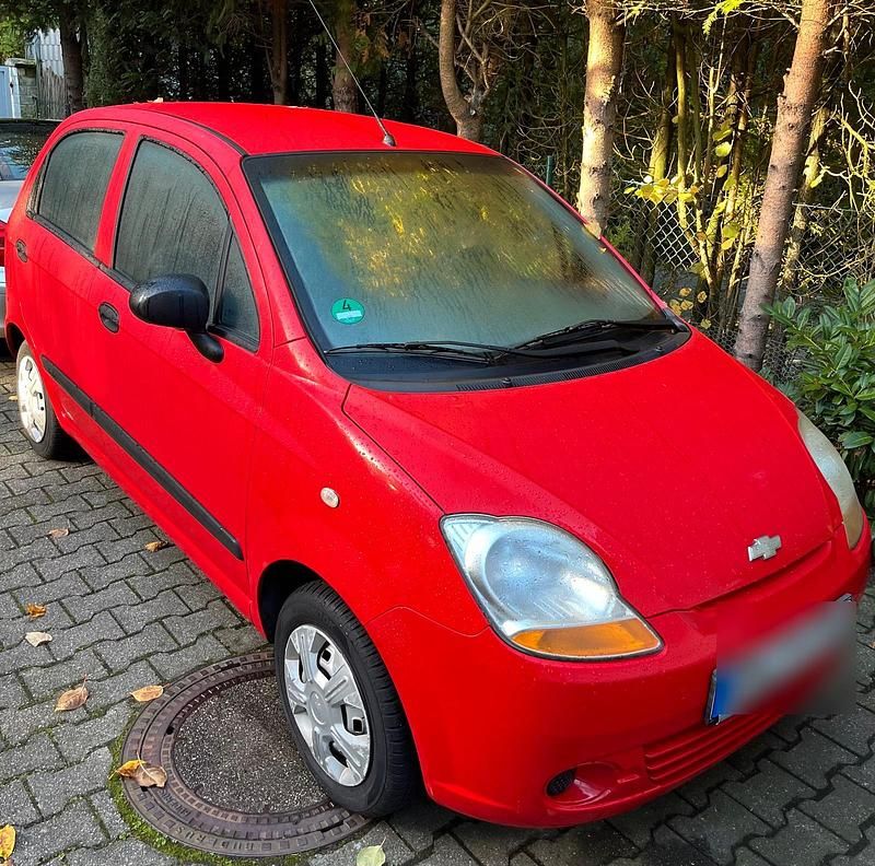Rot Gebraucht 2008 Chevrolet Matiz Kleinwagen | 1.990 € - Bild 1/4