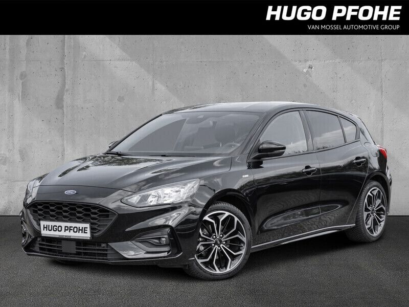 Obsidian schwarz Gebraucht 2021 Ford Focus ST-Line Limousine | 19.750 € (Fairer Preis) - Bild 1/4