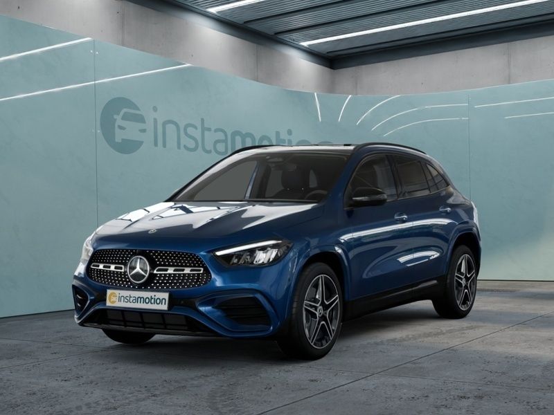 Blau Gebraucht 2024 Mercedes GLA220 SUV | 49.465 € (Etwas zu teuer) - Bild 1/4