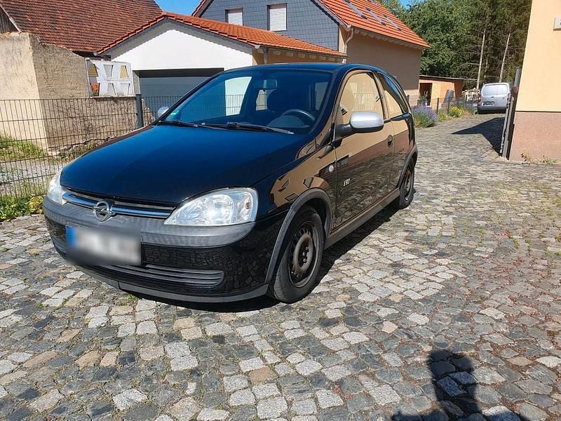 Gebraucht Opel Corsa 75 PS (55 kW) 2003 Schwarz Kleinwagen