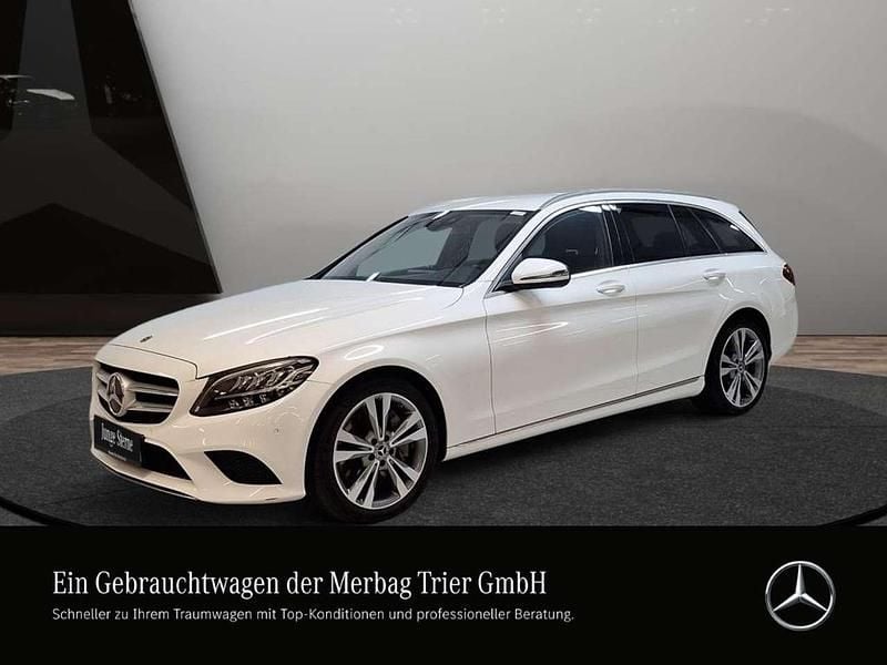 Unilack polarweiß Gebraucht 2020 Mercedes C300 Kombi | 25.890 € (Guter Preis) - Bild 1/4