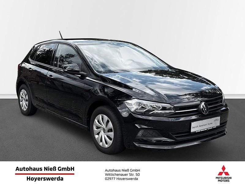 Schwarz Gebraucht 2021 VW Polo Comfortline Kleinwagen | 16.530 € (Fairer Preis) - Bild 1/4