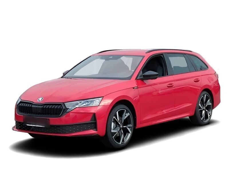 Rot Neu 2025 Skoda Octavia SportLine Kombi | 42.549 € (Teuer) - Bild 1/4