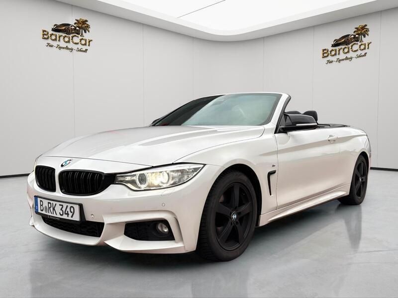 Weiß Gebraucht 2015 BMW 420 M Sport Cabrio | 17.900 € (Superpreis) - Bild 1/3