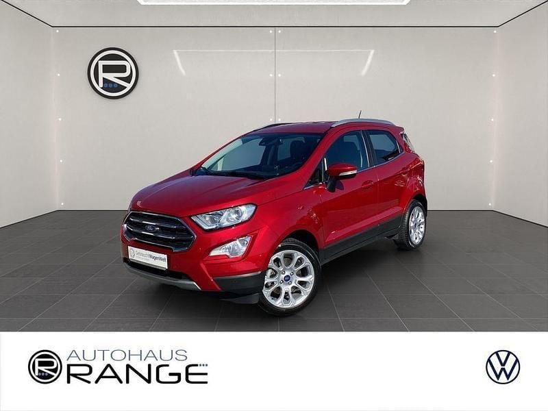 Rot Gebraucht 2021 Ford Ecosport Titanium SUV | 16.980 € (Fairer Preis) - Bild 1/4