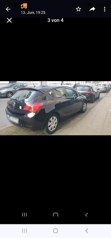 Usata Opel Astra 2010 Nero Utilitaria
