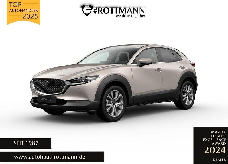 Beige Neu 2025 Mazda CX-30 Exclusive SUV | 33.170 € - Bild 1/4