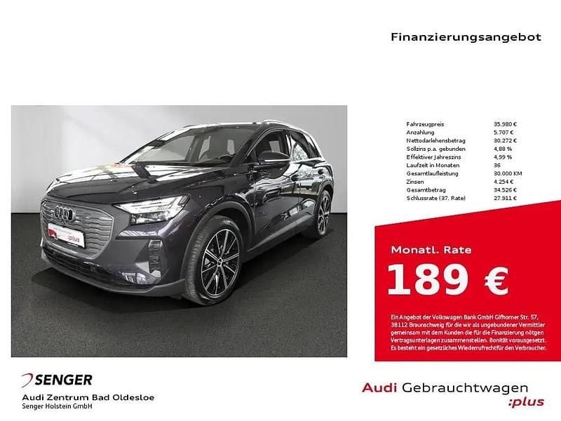 Violett Gebraucht 2022 Audi Q4 e-tron SUV | 35.980 € (Superpreis) - Bild 1/1