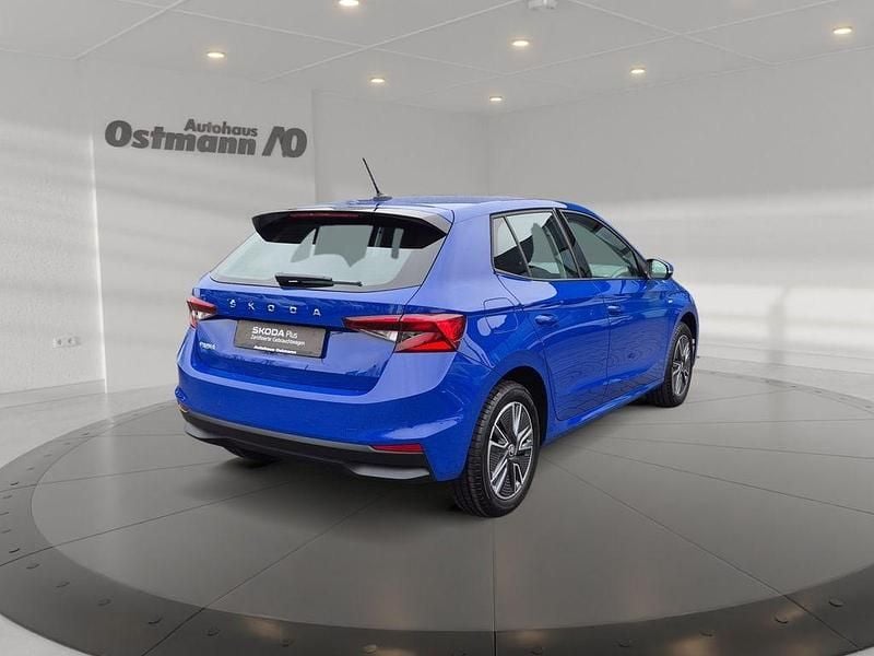 Gebraucht Skoda Fabia Tour 95 PS (69 kW) 2023 Blau Kleinwagen