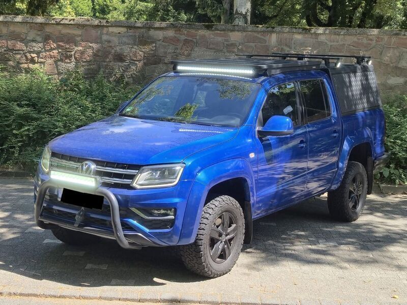 Blau Gebraucht 2018 VW Amarok Aventura Abholung | 25.990 € (Guter Preis) - Bild 1/4